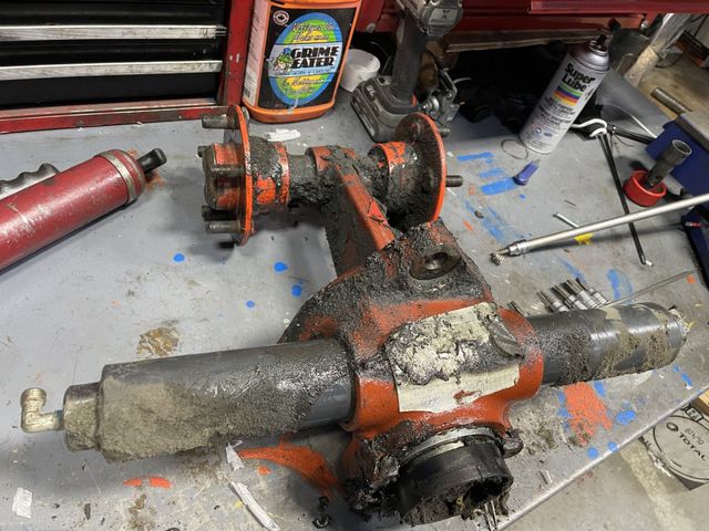 Parts and services for a fork lift.